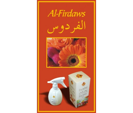 Eau parfumée désodorisante Musc d'Or "Al-Firdaws" (500 ml)