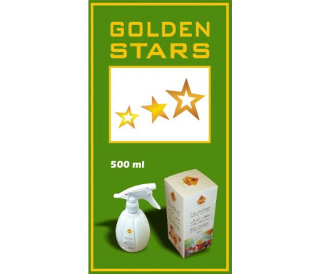 Eau parfumée désodorisante Musc d'Or "Golden Stars" (500 ml)