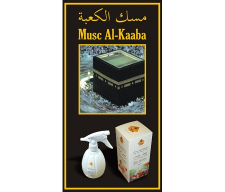 Eau parfumée désodorisante Musc d'Or " Musc Al-Kaaba" (500 ml)