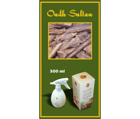Eau parfumée désodorisante Musc d'Or " Oudh Sultan" (500 ml)