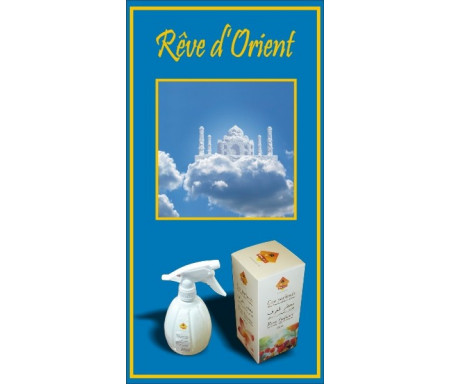 Eau parfumée désodorisante Musc d'Or " Rêve d'Orient" (500 ml)