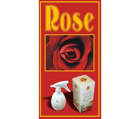 Eau parfumée désodorisante Musc d'Or "Rose" (500 ml)