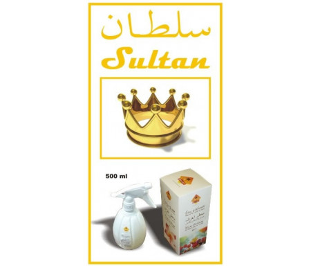 Eau parfumée désodorisante Musc d'Or "Sultan" (500 ml)