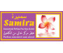Diffuseur de parfum "Samira" pour la voiture (5 ml) - pour femmes - blanc-violet