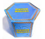 Boite de bakhour "Montana" en tablettes rondes - بخور مونتانا