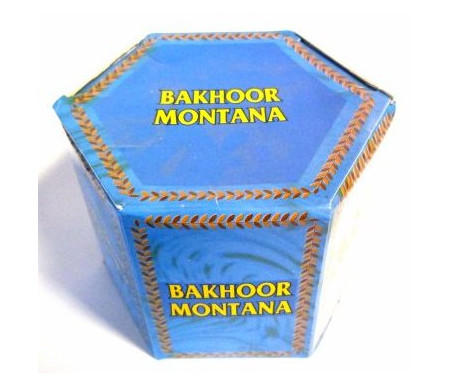 Boite de bakhour "Montana" en tablettes rondes - بخور مونتانا