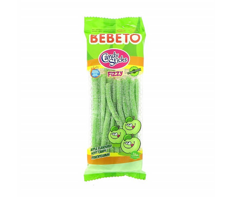 BEBETO (0535) Candy Bonbon Halal Belt Fourré Pomme Acide 180gr x 24pcs