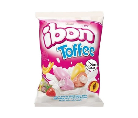 Bonbons Halal Tendre à l'Arôme Fruits Fourré au Lait 700gr