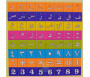 Jeu de briques alphabet arabe, chiffres arabes et indiens Spelln Learn (64 pièces de puzzle)