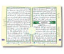 Coran avec règles de tajwid : Cartable avec 30 parties (Juzz) "Version Warch" (17 x 24 cm) - Complete 30 Parts "Warsh Reading"