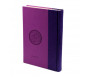 Le Saint Coran (17 x 24 cm) version arabe (Lecture Hafs) de luxe avec couverture en daim mauve et violet