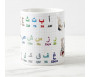 Mug J'appends l'alphabet arabe avec la famille Arnoube