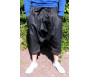 Pantalon sarouel jean noir Al-Haramayn Deluxe - Taille L - Modèle Cordon et poche normale