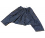 Pantalon sarouel jeans bleu marine Al-Haramayn Deluxe (Taille M) - Modèle Cordon et poche avec fermeture zip