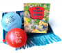 Pack Cadeau Enfant : Mon Premier Coran + Tapis de prière enfant + 10 ballons multicolores "Aïd Moubarak"