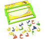 Tableau "First Classroom" avec lettres magnétiques alphabet arabe