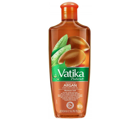 Huile Vatika à l'argan pour les cheveux - Vatika - 200 ml - Vatika Marrocain Argan Oil