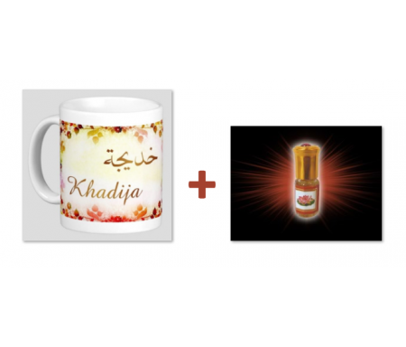 Pack Mug (tasse) + Parfum "Khadija"