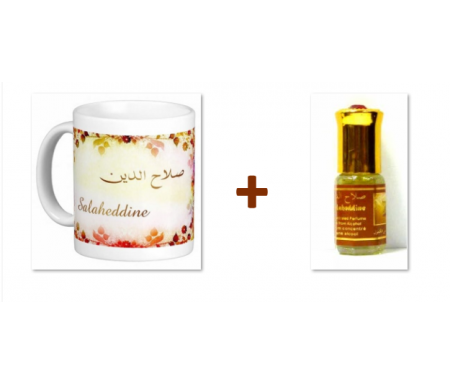 Pack Mug (tasse) + Parfum "Salaheddine"