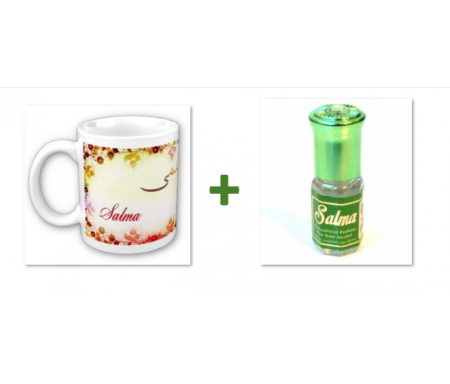 Pack Mug (tasse) + Parfum "Salma"