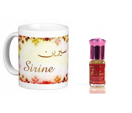 Pack Mug (tasse) + Parfum "Sirine"