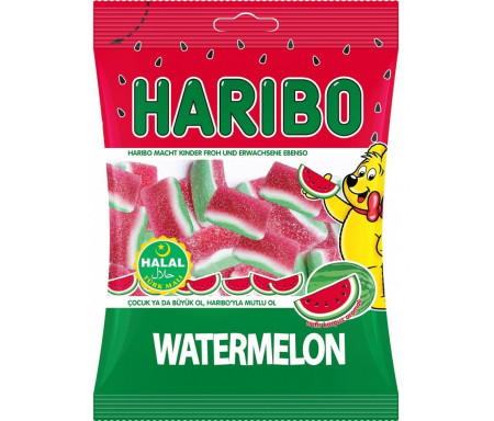 Pastèque HARIBO Halal 100gr