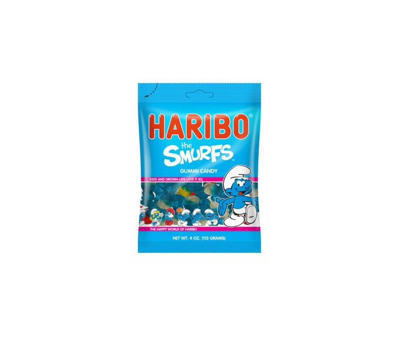 Schtroumpf lisse Haribo - Bonbons Family – Bonbons-family