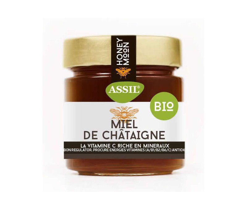 Miel de châtaignier BIO 300 gr