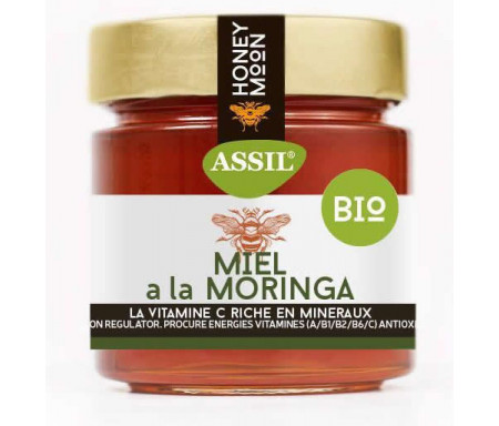 Miel à la moringa BIO 350g