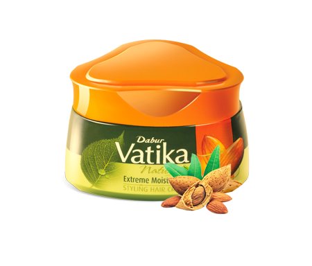 Crème pour cheveux Vatika Hydratante Extrême aux Amandes - 140ml