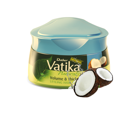 Crème pour cheveux Vatika Volume & Epaisseur à la Coco - 140ml