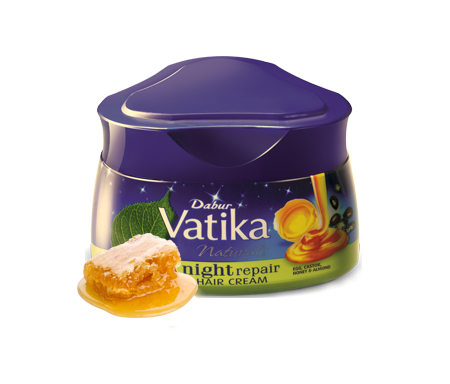Crème pour cheveux Vatika Night Repair - 140ml
