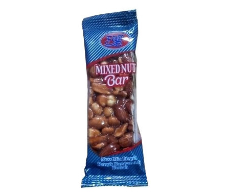 Barre mixte : Amandes / Cacahuètes / Noisettes au miel 40g - FEIZA