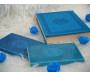 Pack Cadeau "pas cher" couleur bleu turquoise avec 3 livres : Le Saint Coran, Chapitre Amma et La Citadelle du Musulman