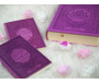Coffret/Pack Cadeau Mauve pour femmes musulmanes : Le Saint Coran, Chapitre Amma (Juz' 'Ammâ) et La citadelle du musulman