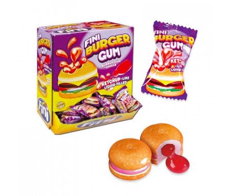 Burger en Chewing gum Halal 5gr - FINI