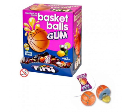 Ballon de Basket-ball en Chewing gum Halal 5gr - FINI