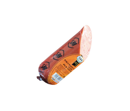 Saucisson Ail Fumé Coupe Biseau certifié AVS 350gr - Isla Mondial