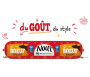 Saucisson Délice de Volaille / Boeuf piquant NOUR Halal certifié AVS 450gr - Isla Mondial