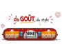 Saucisson Délice de Poulet NOUR Halal certifié AVS 450gr - Isla Mondial