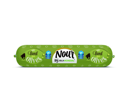 Saucisson Délice de Volaille / Bœuf NOUR Halal certifié AVS 450gr - Isla Mondial