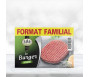 Steak Haché "Le Burger" format FAMILIAL Halal certifié AVS 2kg (25 sachets individuels) - Isla Mondial