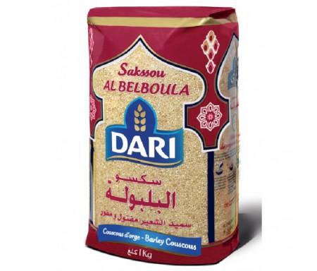 Couscous DARI de Qualité Premium - Moyen 1kg