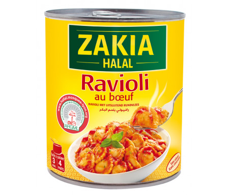 Plat cuisiné Ravioli au Bœuf Halal 800gr - ZAKIA