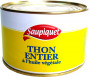 Thon Entier à l'Huile végétale en conserve SAUPIQUET - 400gr