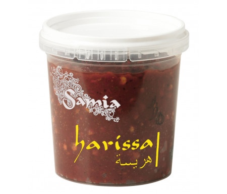 Harissa (purée de piment séchés) en pot plastique de 150gr - SAMIA