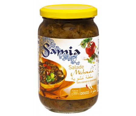 Salade Méchouia douce en pot 350gr - SAMIA