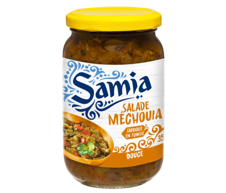 Salade Méchouia douce en pot 350gr - SAMIA