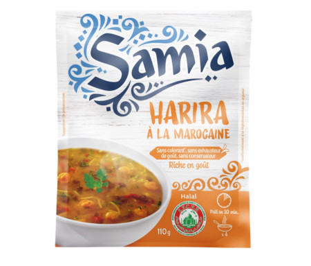 Soupe Harira Halal à la Marocaine pour 4 personnes - SAMIA