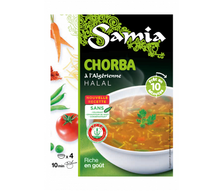 Soupe Chorba Halal à l'Algérienne pour 4 personnes - SAMIA